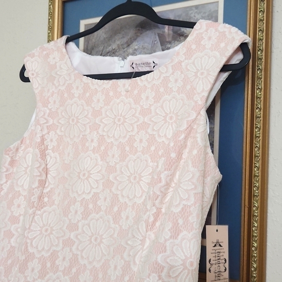 Nanette Lepore Bella Donna Cap Sleeve Dress Semi Formal Party Wedding Career 8 - Picture 5 of 13